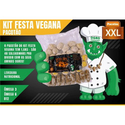 Mix de Sagadinhos Kit Festa Ogro Vegano 1.6KG