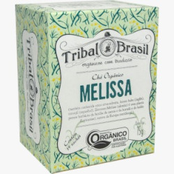 Chá de Melissa Orgânica (Pura) - Caixa - 15 Sachês - 15g Tribal 