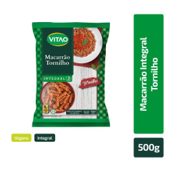 Macarrão Integral Tornilho 500g Vitão