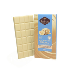 Chocolate Branco Vegano Sem Glúten Sem Soja  Barra 200g Tnuva 