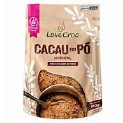 Cacau em Pó Natural 100g Leve Croc